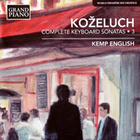 English, Kemp - Kozeluch - Complete Keyboard Sonatas, Vol. 3