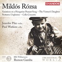 Pike, Jennifer - Rozsa - Orchestral Works, Volume 2